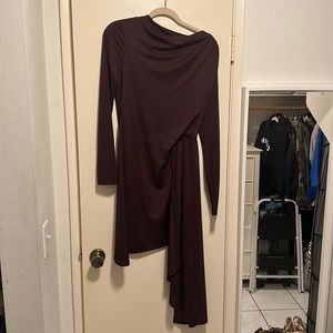 TopShop Burgundy Dress
